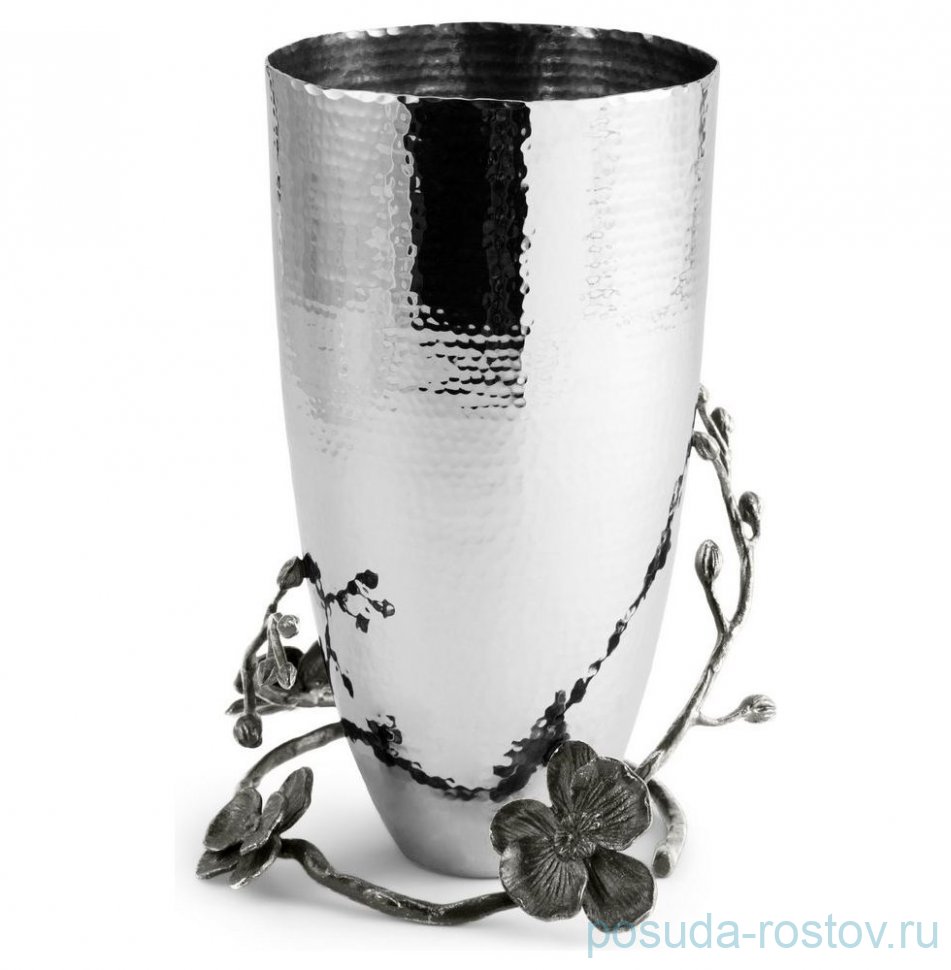 Ваза для цветов 26 см "Black Orchid" / 374431