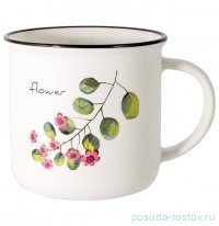 Кружка 400 мл &quot;Ветка брусники /Herbarium&quot; / 374651
