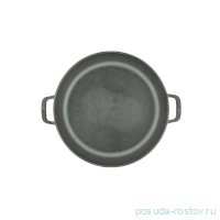 Сковорода 36 х 4,5 см антипригарное покрытие 3,2 л без крышки черная с литыми ручками / 295574