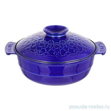 Кастрюля 26 см с крышкой 4,35 л &quot;Lava /Majolica Blue&quot; / 336039