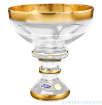 Конфетница 13 см н/н &quot;Матовая полоса /золото&quot; SC / 127858