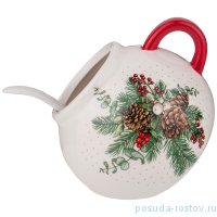 Солонка 170 мл с ложкой 9 х 9 х 10 см &quot;Celebration&quot; / 267270