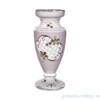 Ваза для цветов 30 см матово-розовая &quot;Лепка&quot; / 169628