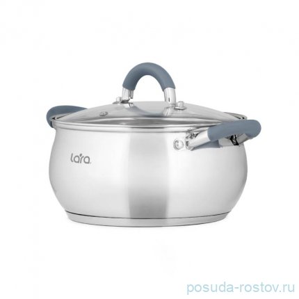 Кастрюля 24 х 13,5 см с крышкой 6,1 л &quot;Bell /Lara&quot; / 253048
