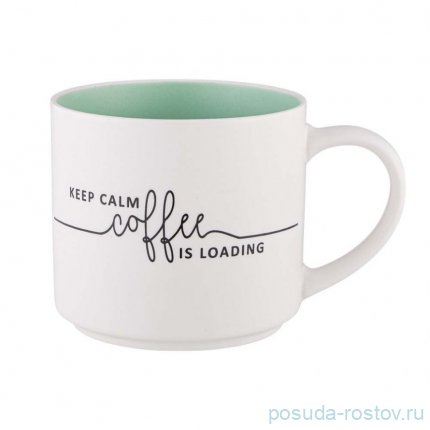 Кружка keep calm coffee is loading 470 мл / 345922