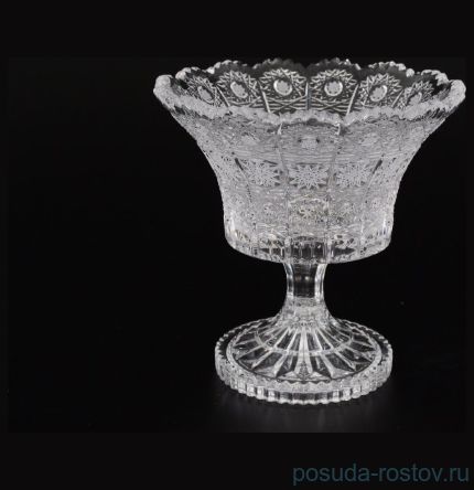 Вазочка 15 см н/н &quot;Хрусталь резной&quot; / 012583