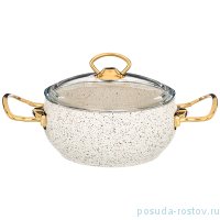 Кастрюля 18 х 8 см со стеклянной крышкой 1,8 л &quot;agness /mercury&quot; / 230280