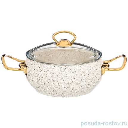 Кастрюля 18 х 8 см со стеклянной крышкой 1,8 л &quot;agness /mercury&quot; / 230280