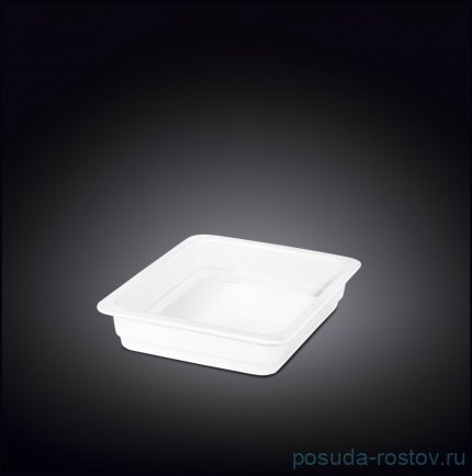 Противень (гастроемкость 1/2) 26 x 33 x 6.5 см прямоугольный &quot;Gastronorm&quot; / 261329