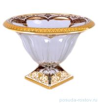 Ваза для фруктов/конфет 20,5 см н/н &quot;Astra Gold /Бежевая&quot; / 043676