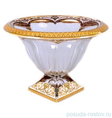 Ваза для фруктов/конфет 20,5 см н/н &quot;Astra Gold /Бежевая&quot; / 043676