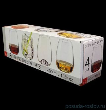 Стаканы для виски 440 мл 4 шт &quot;Drink master /Перламутр&quot; / 157538