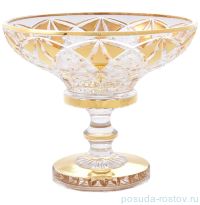 Фруктовница 25 см н/н &quot;Max Crystal /Золотые треугольники&quot; / 146818