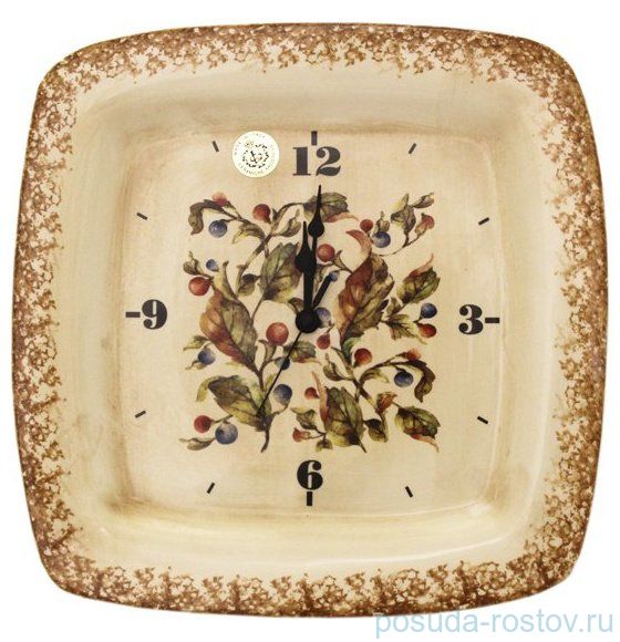 Часы настенные 31,5 х 31,5 см "Смородина"  / 052258