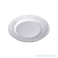 Блюдо 29 см круглое &quot;Рококо /Платиновый узор&quot; / 115740