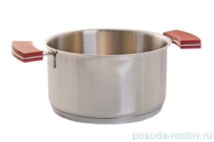 Кастрюля 20 см в диаметре, с силиконовыми ручками &quot;Sambonet&quot; / 048105