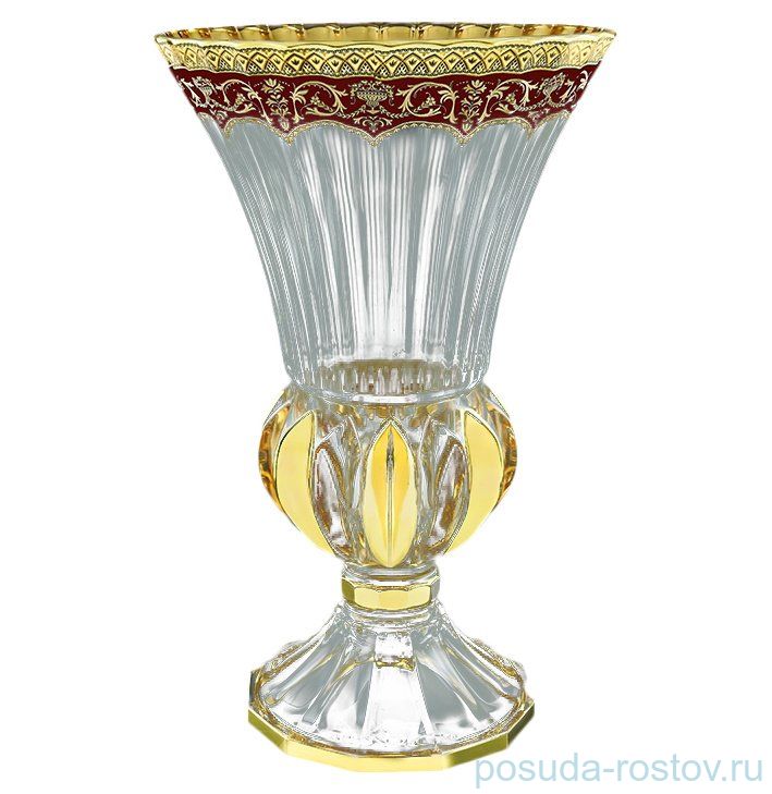 Ваза для цветов 35 см н/н "Адажио /Империя красная" / 127697