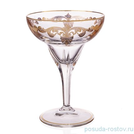 Креманки для маргариты 350 мл 6 шт &quot;Bar-cocktail /Золотой вензель&quot; V-D / 169517