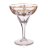 Креманки для маргариты 350 мл 6 шт &quot;Bar-cocktail /Золотой вензель&quot; V-D / 169517