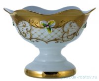 Ваза для конфет 13 см &quot;Лепка белая&quot; / 057582