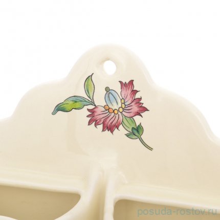 Подставка для столовых приборов 19,5 см двойная навесная &quot;Artigianato ceramico /Прованс&quot; / 253202