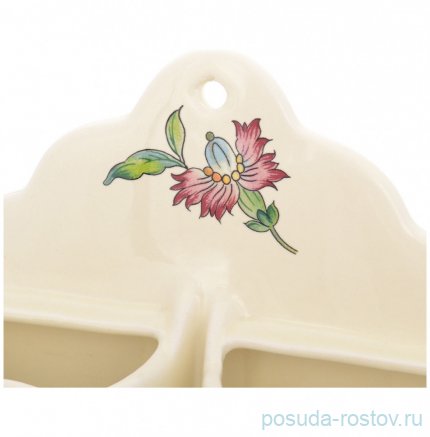 Подставка для столовых приборов 19,5 см двойная навесная &quot;Artigianato ceramico /Прованс&quot; / 253202