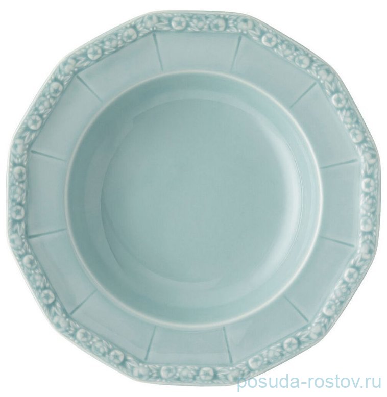 Тарелка 23 см глубокая "Pale Mint /Maria Mint" / 351511