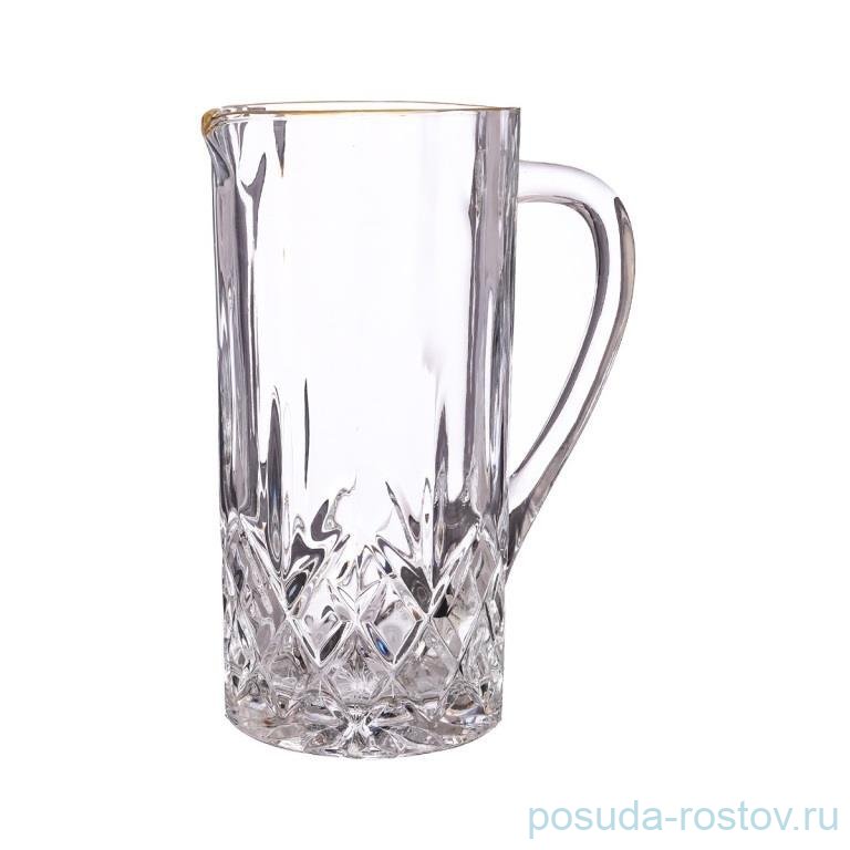 Кувшин для сока 1,2 л "Опера /Отводка золото" AS Crystal / 347593