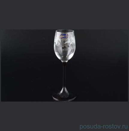 Рюмки 65 мл 6 шт &quot;Лара /С чёрно-белым рисунком&quot; / 059472