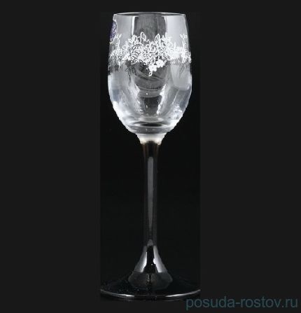 Рюмки 65 мл 6 шт &quot;Лара /С чёрно-белым рисунком&quot; / 059472