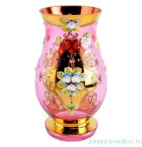 Ваза для цветов 22 см &quot;Лепка розовая&quot; / 086710