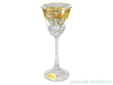 Рюмки 60 мл 6 шт &quot;Флора /Золотая повитель&quot; / 018390