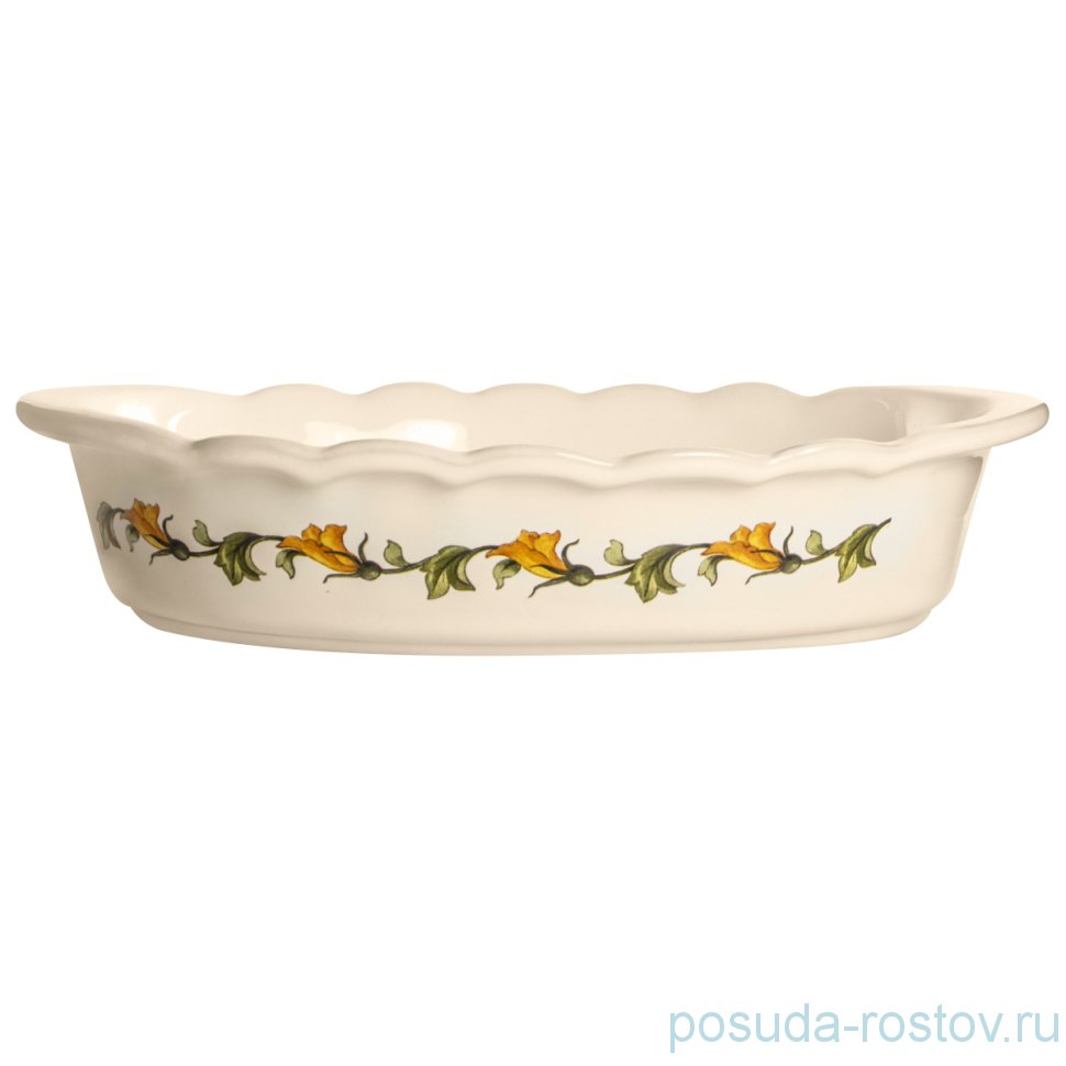 Блюдо для запекания 28 х 18 см овальное "Artigianato ceramico /Тыква" / 230074