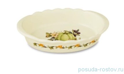 Блюдо для запекания 28 х 18 см овальное &quot;Artigianato ceramico /Тыква&quot; / 230074