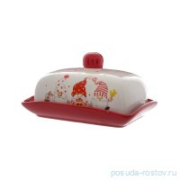 Маслёнка 17 х 13 х 8,3 см &quot;Гномы&quot; / 290087