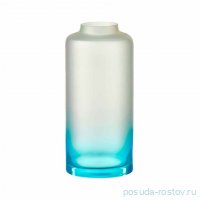Ваза для цветов 24 см &quot;Rainbow fresh /голубое дно&quot; / 346075
