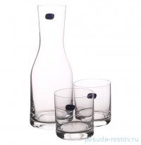 Набор для воды 3 предмета (графин 850 мл + 2 стакана по 280 мл) &quot;Барлайн /Без декора&quot; / 314256
