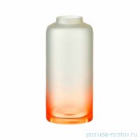 Ваза для цветов 24 см &quot;Rainbow fresh /оранжевое дно&quot; / 346078