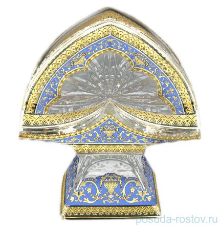 Салфетница 11 см н/н &quot;Astra Gold /Синяя&quot; / 107174