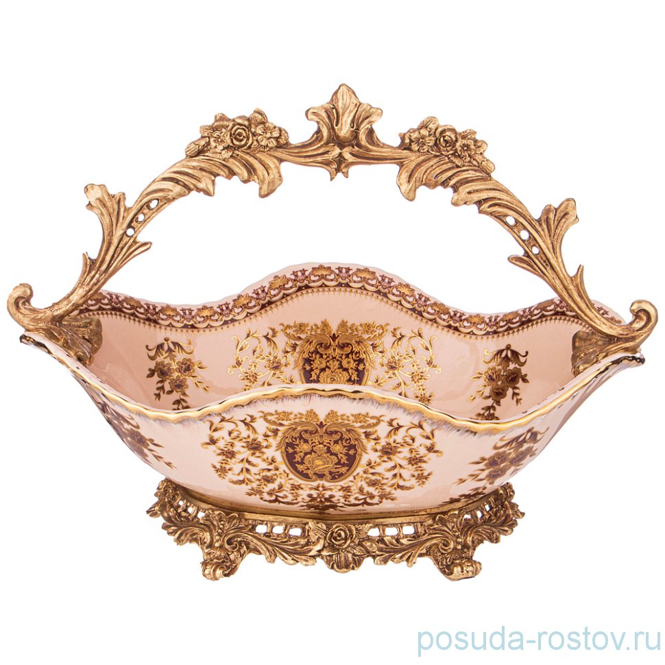 Конфетница 28 х 17 х 21 см с ручкой / 252102
