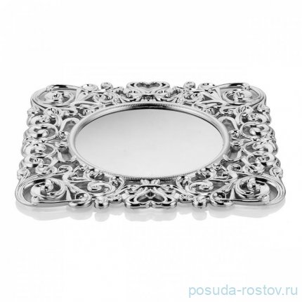 Подставка под тарелку квадратная &quot;Sarmasik /Silver&quot; / 247757