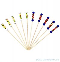 Шпажки 12 см 100 шт синий белый Пика &quot;Рио&quot; / 369615