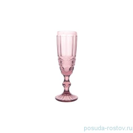 Бокал для шампанского 1 шт &quot;Винтаж /Шары /розовый&quot; / 272678