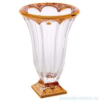 Ваза для цветов 33 см &quot;Astra Gold /Бежевая&quot; / 065245