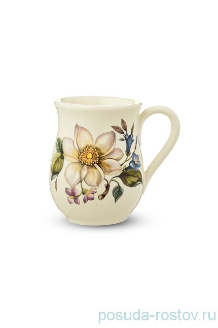 Кружка 350 мл &quot;Artigianato ceramico /Весенние лепестки&quot; / 243542
