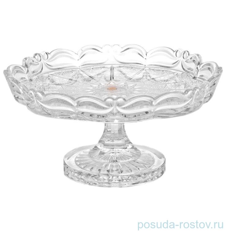 Тортница 30,5 см н/н "Хрусталь резной" / 006666