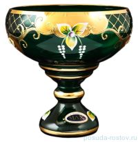Ваза для конфет 16 см н/н &quot;Лепка зеленая&quot; SC / 120110
