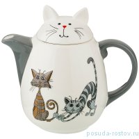 Заварочный чайник 1 л &quot;озорные коты&quot; / 207069