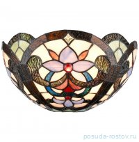 Бра 1 рожковый &quot;Tiffany&quot; Фиолетовый цветок / 304364