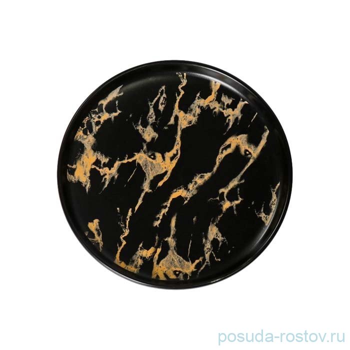 Тарелка 20 см "Black Gold" / 235046
